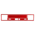 3X Carbon Fiber Red Co-pilot Storage Box Trim Kit for BMW 3 Series (1994–1996)