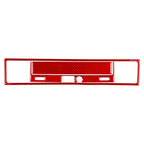 3X Carbon Fiber Red Co-pilot Storage Box Trim Kit for BMW 3 Series (1994–1996)