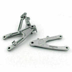Front Bracket Footrest Footpeg Set for Yamaha YZF R1 (2007–2008)