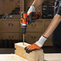 Set of 4 carbide drill bits for tiles and walls with hex shank