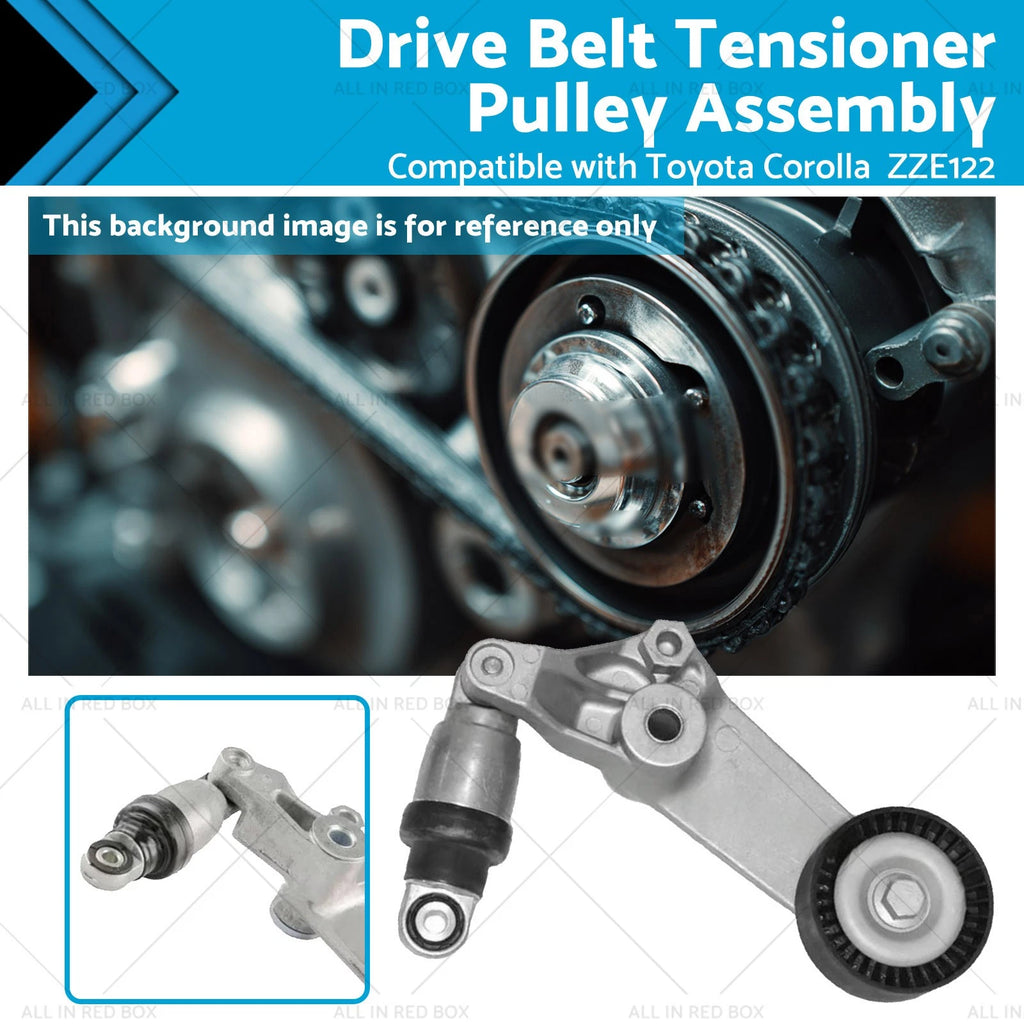 Drive Belt Tensioner Pulley Kit for Toyota Corolla ZZE122 (2001–2007)