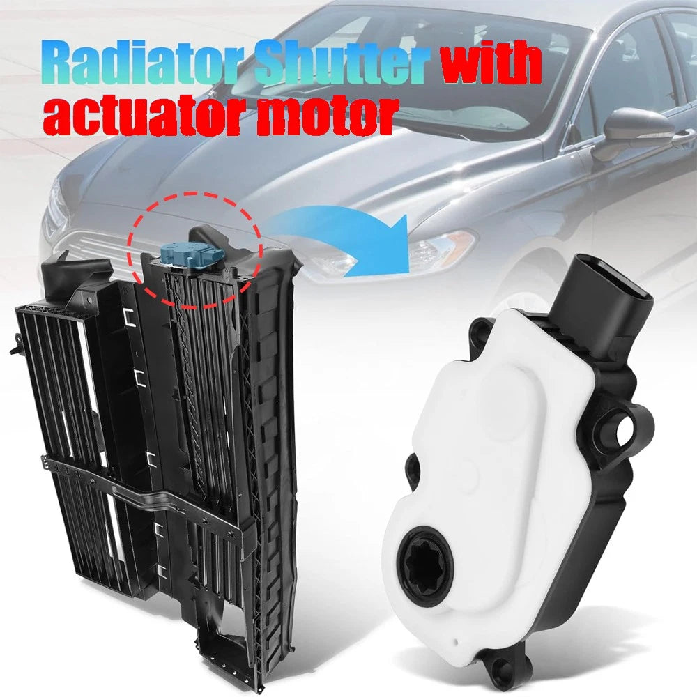 Active Grille Shutter Radiator w/Motor for Ford Fusion (2013–2016) DS7Z8475B