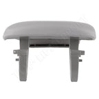 PU Leather Center Console Arm Rest Box Cover for Audi (2002–2007) Gray