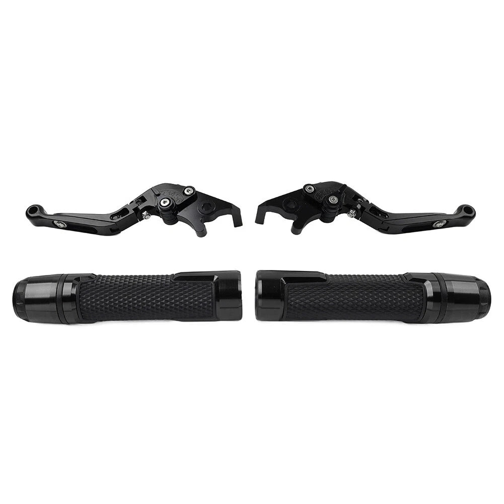 Black Extendable Brake Clutch Levers Set for Honda CBR1000RR (2008–2023)
