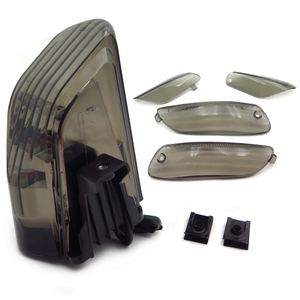 Smoked LED Tail Light with Turn Signals for Aprilia RSVR Factory RSV1000 (2004–2008)