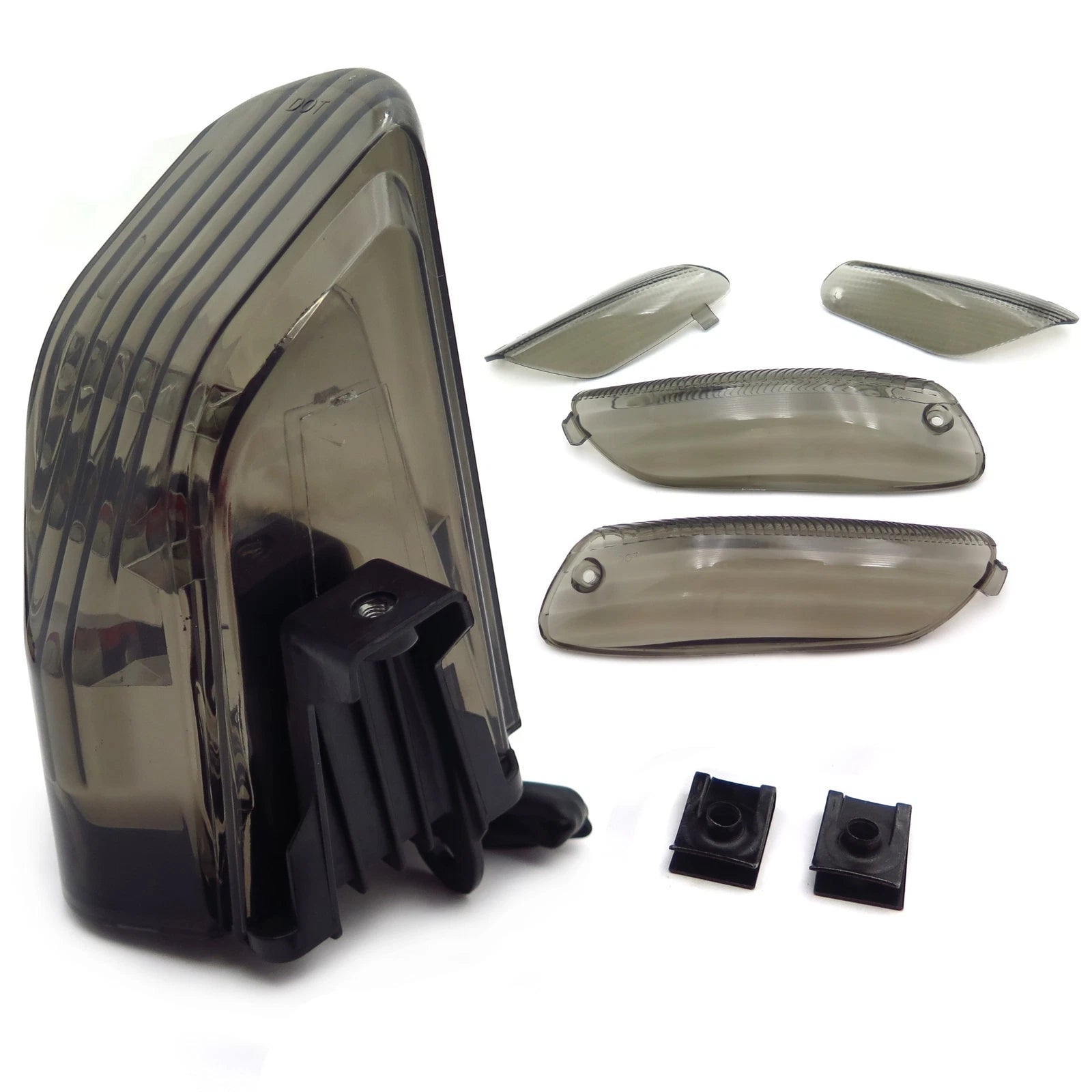 Smoked LED Tail Light with Turn Signals for Aprilia RSVR Factory RSV1000 (2004–2008)