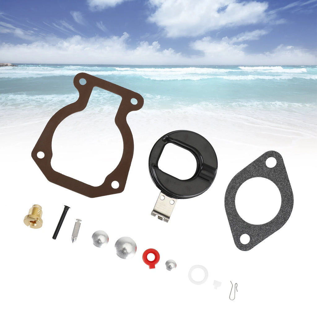 Carburetor Rebuild Kit for Johnson Evinrude 9.9 HP 15 HP (1974–1988) 398453