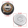 Ignition Switch Lock & Fuel Tank Cap Set for Honda MSX125 GROM125 (2014-2015)