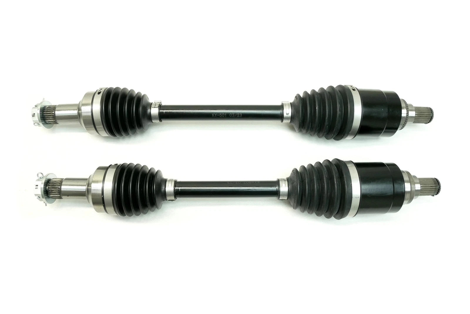 Set of 2 Precision Front CV Axles for KYMCO MXU 500i & 700i (2013–2018)