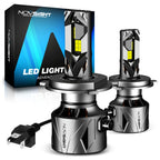 2X 9003 H4 LED Headlight Bulbs for NOVSIGHT (60000LM)