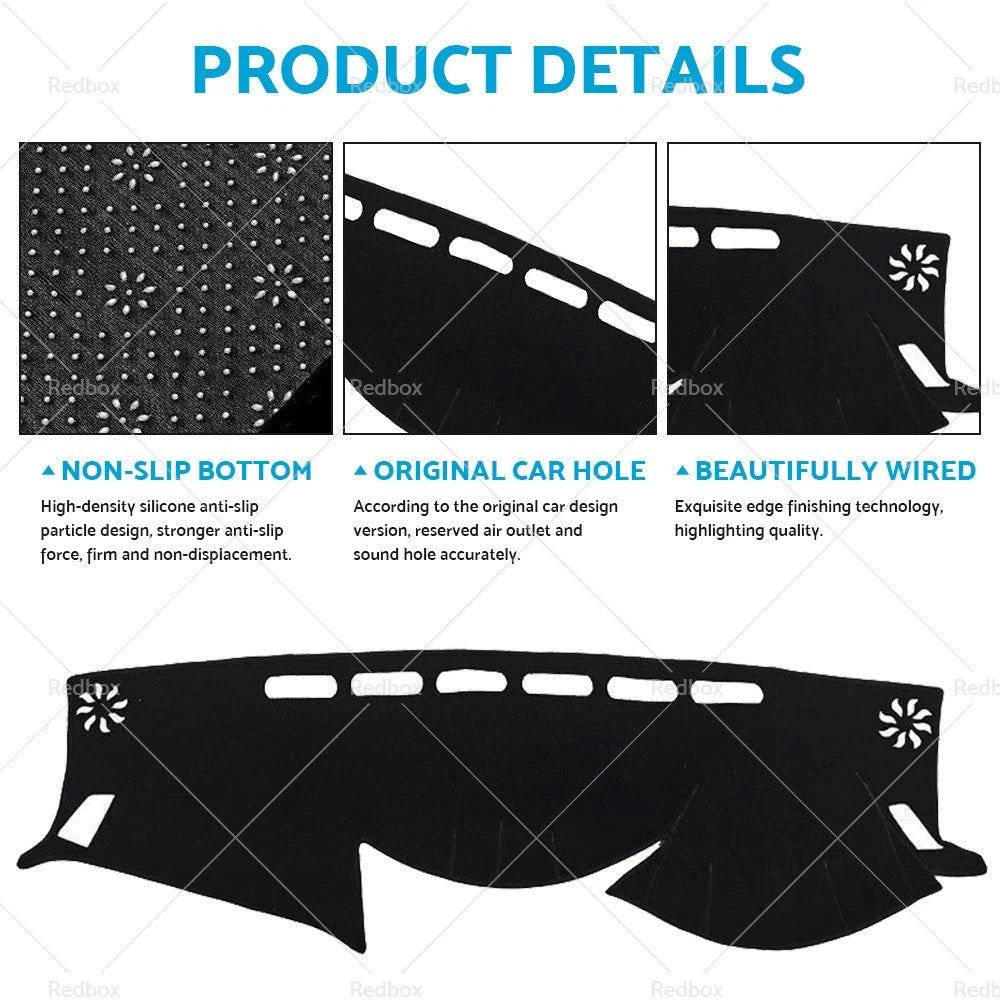 Dash Cover Mat for Nissan Navara D23 NP300 (2021–2022) DM1603