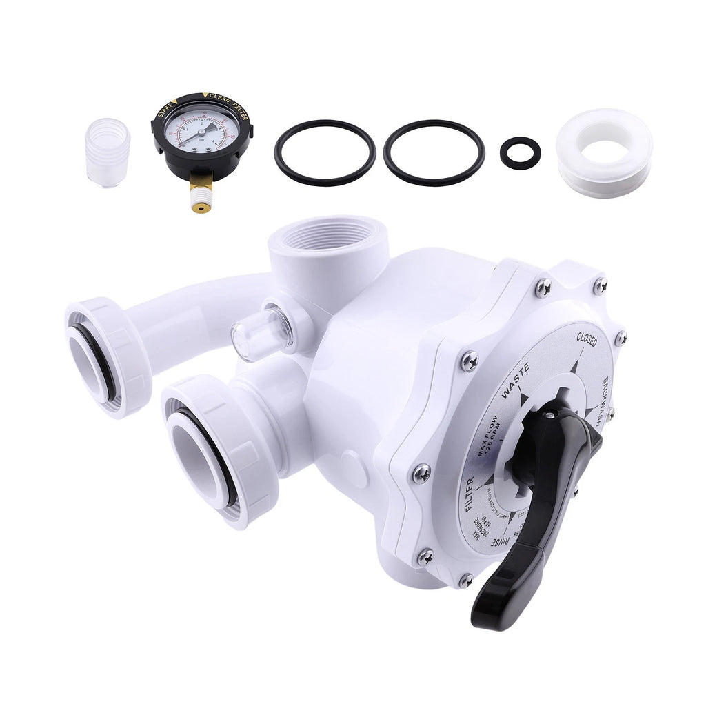 6-Way Valve for Pentair Quad DE Filter 261055 (QUAD60–QUAD100, 2000–2000)