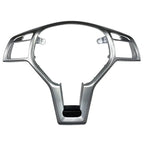 Custom Fit Silver Steering Wheel Trim for Benz CLA Class W117 (2012–2014)
