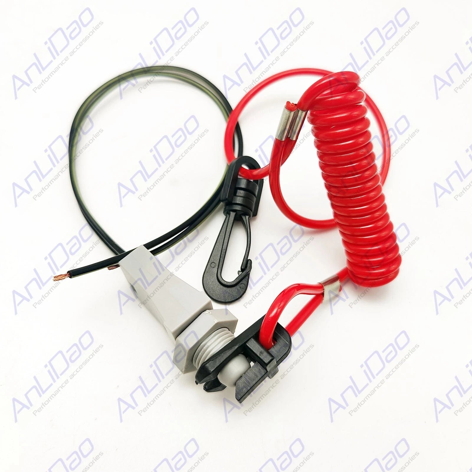 Kill Switch and Lanyard for OMC Johnson Evinrude (585134, MP28870, 432230)