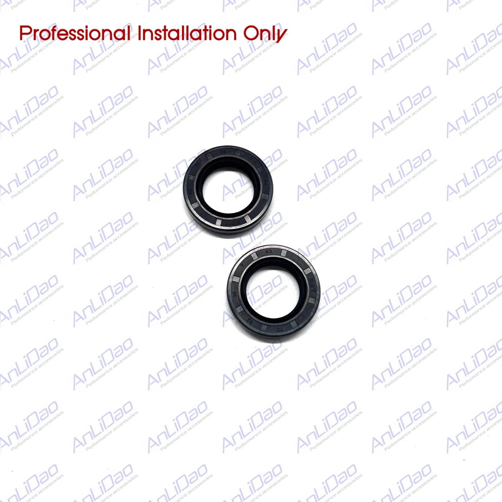 2Pcs Oil Seal for Mercury Outboard (26-83406M, 26-854017, 18-0296)