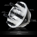 Front Left/Right Wheel Bearing & Hub for Dodge Stratus/Breeze/Cirrus/Sebring (1995–2006)