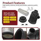 Air Box Cove Seal Clip & Air Intake Filter Kit for Polaris Ranger 500 (2006–2013)