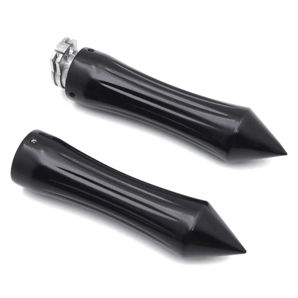 Black Hand Grips 7/8" 22mm for Suzuki GSXR 600 750 1000 Hayabusa (All Years)
