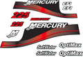 Sticker Set for Mercury 225HP EFI SaltWater (Outboard Engine)