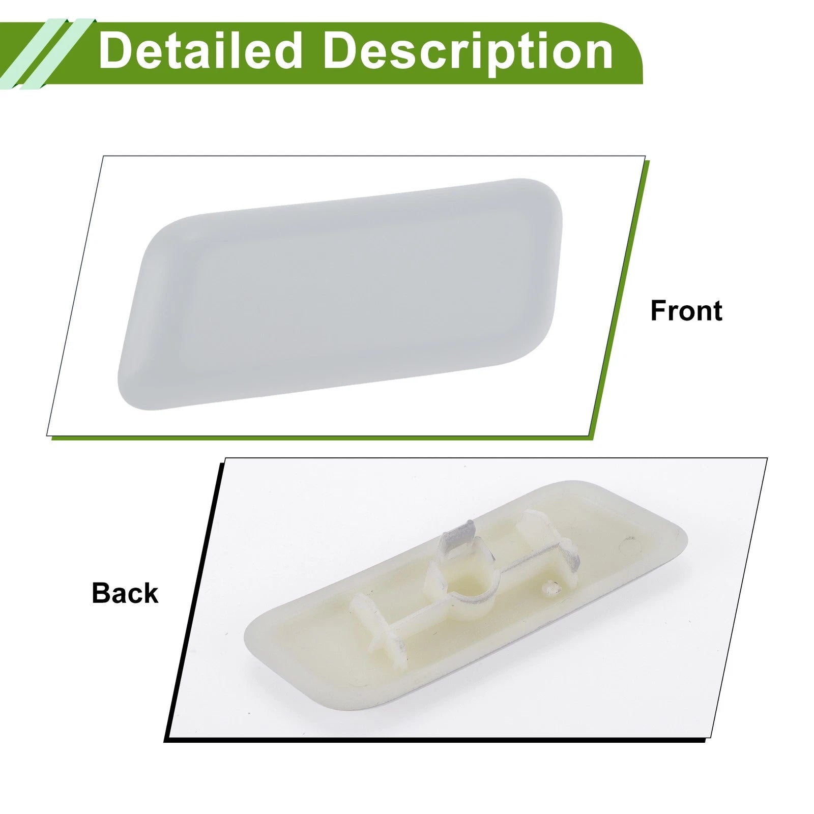 Left Washer Nozzle Cover for Toyota Land Cruiser (2016–2021) 8535460070 Unpainted