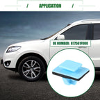 100 Pcs Wheel Opening Retainer Clips for Hyundai Santa Fe (2013–2021) No. 877561F000