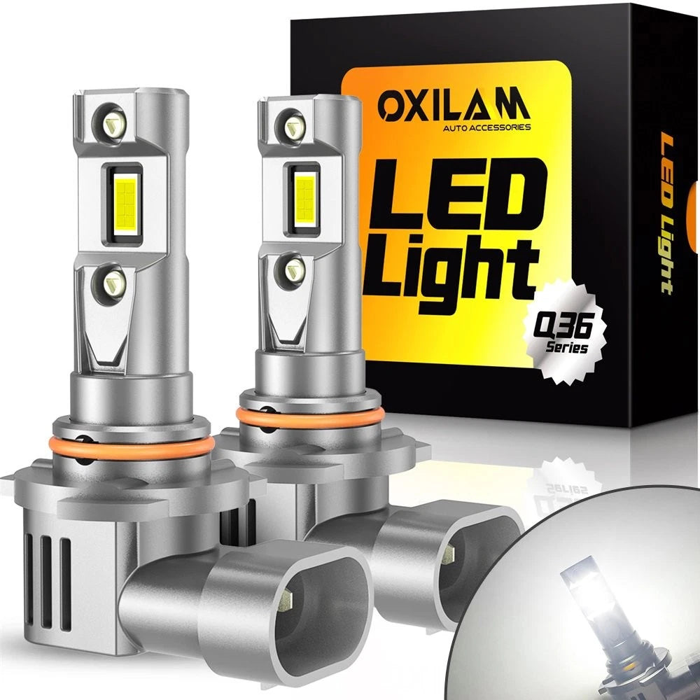 2Pcs 9005 LED Headlight Bulbs for OXILAM (M4 Series)