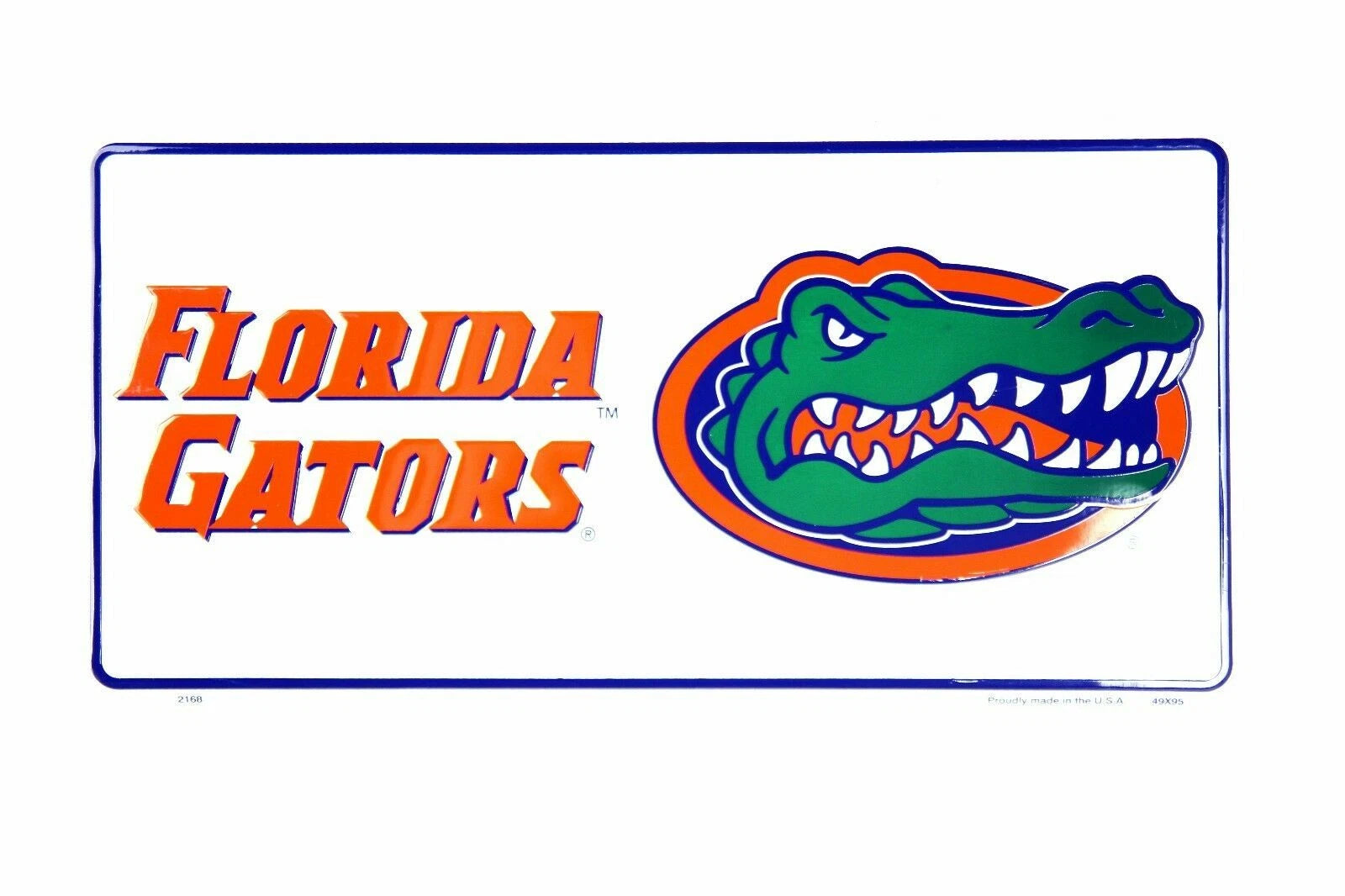 Florida Gators License Plate for Car Truck (6x12)