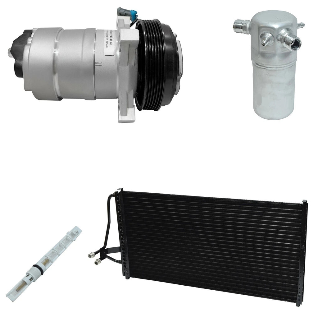 AC Compressor Kit with Condenser for Oldsmobile 98 3.8L (1990–1990)