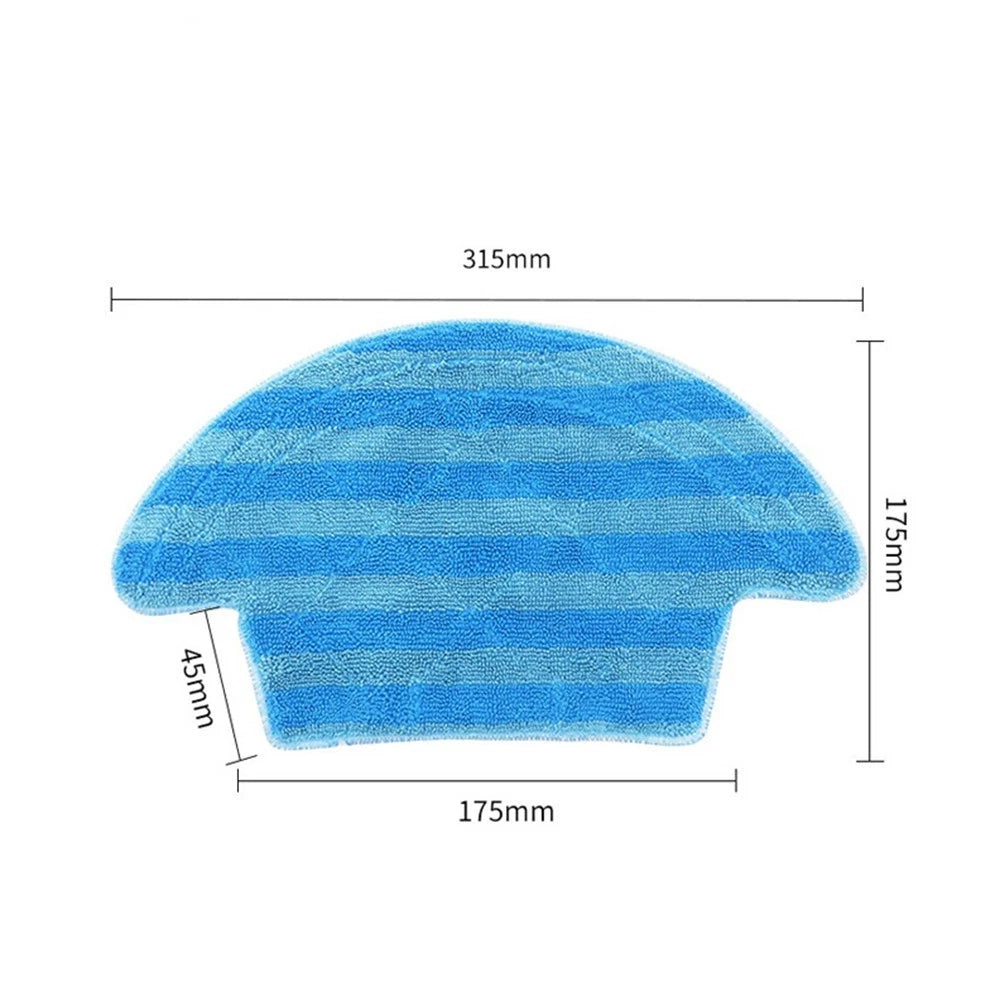 Set of 4 Mop Cloths for Dexp MMB300