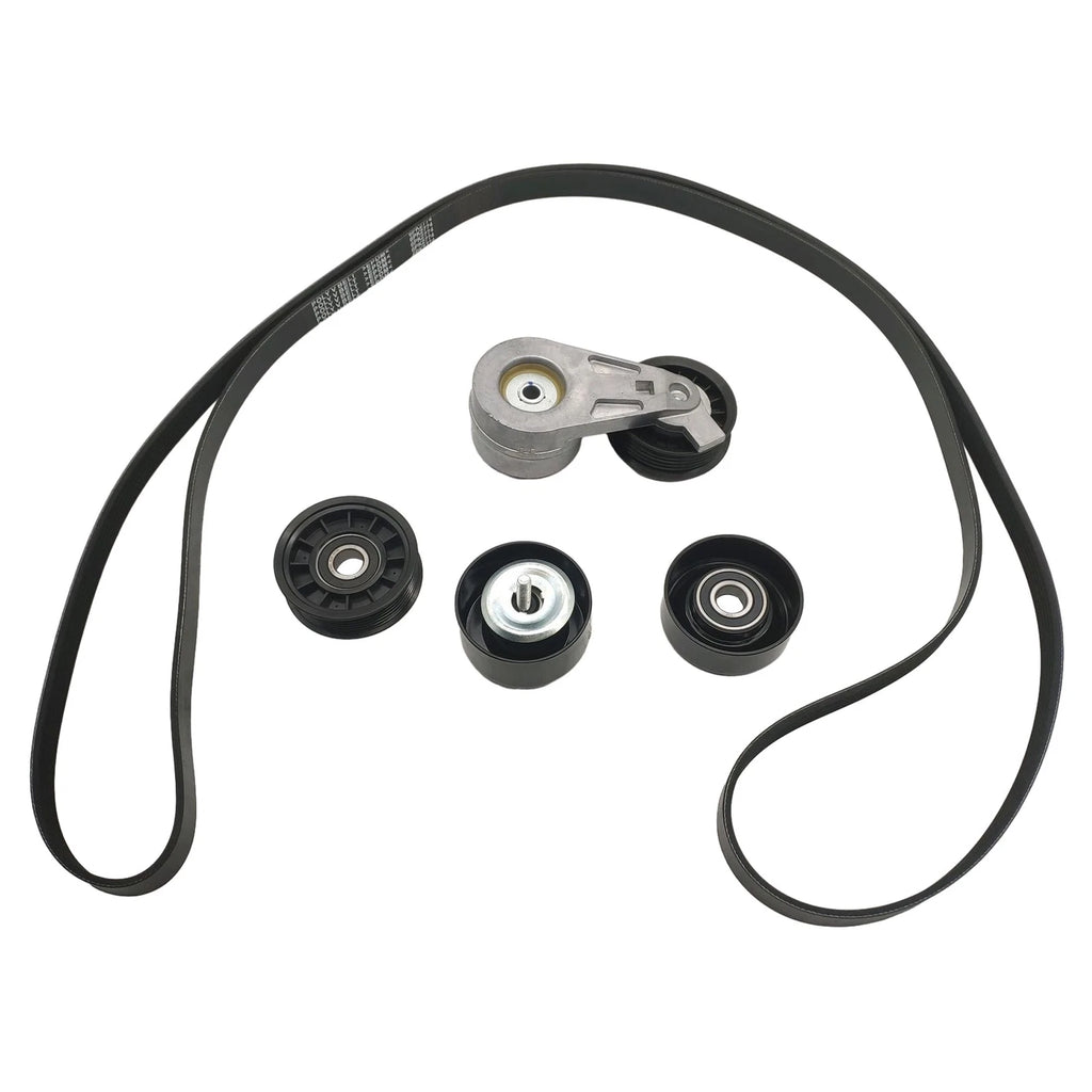 Serpentine Belt Tensioner Pulley Kit for Chevy Malibu Impala (2008-2012)