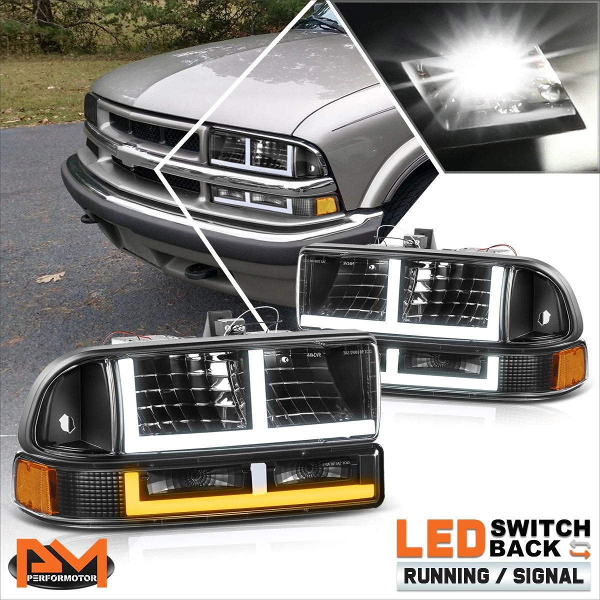 3D LED Tail Light for Dodge Ram Pickup (1994–2002)