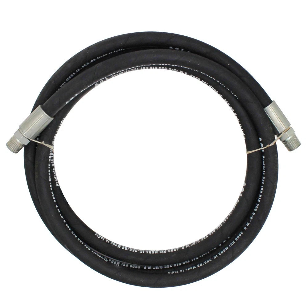 3/8" Hydraulic Hose Assembly for PHA2W38108 (Rigid x Rigid Male NPT, 108")