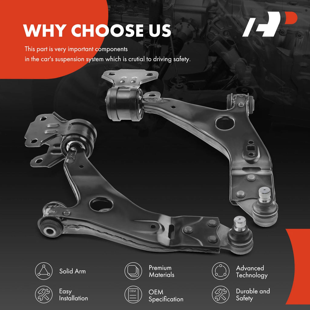 2X Front Lower Control Arm Ball Joint for Ford Escape (2013-2019)