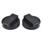 2 x Rubber Jacking Point Pad Adaptor Black for BMW 3/4/5 Series