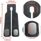 Double Headrest Purse Hooks for Handbags, Bags, Purses, Black