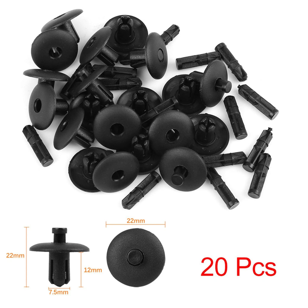 20pcs Plastic Rivet Fastener Clip for Audi (4D0-807-300)