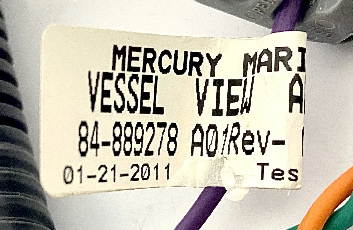 Vessel View Adapter Harness for Mercury (1984–1984) 84-889278T01, 84-889278A01