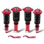 4X Adjustable Coilovers for Honda Prelude (1992–2001) Lowering Suspension Kit