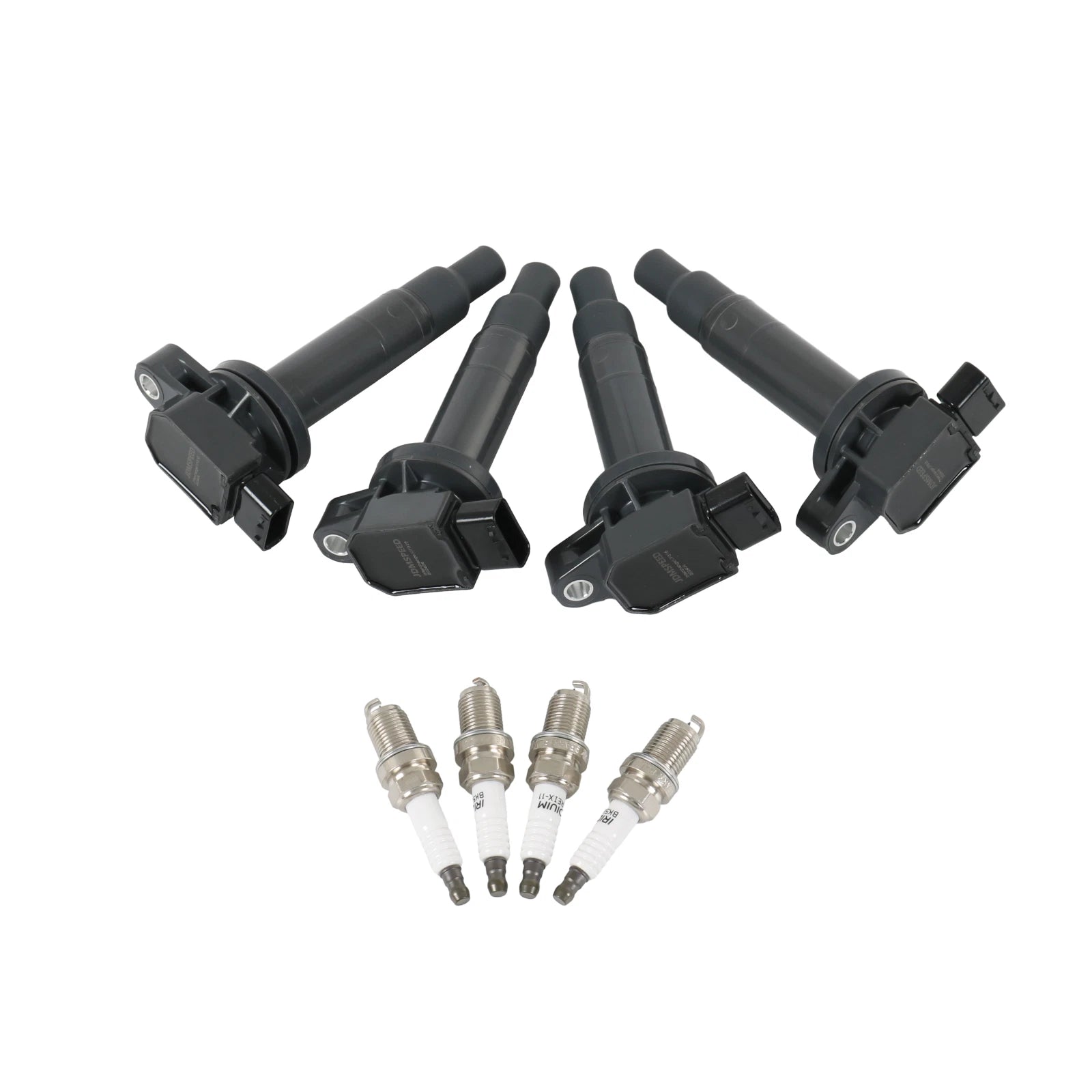 Set of 4 Ignition Coils & Iridium Spark Plugs for Scion xB (2004-2015)