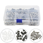 Fairing Bolt Kit Screws Set of 155 for Motorcycle Bodywork