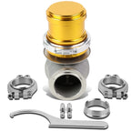 Universal 45mm Turbo V-Band Wastegate Bypass Exhaust +14 PSI Spring