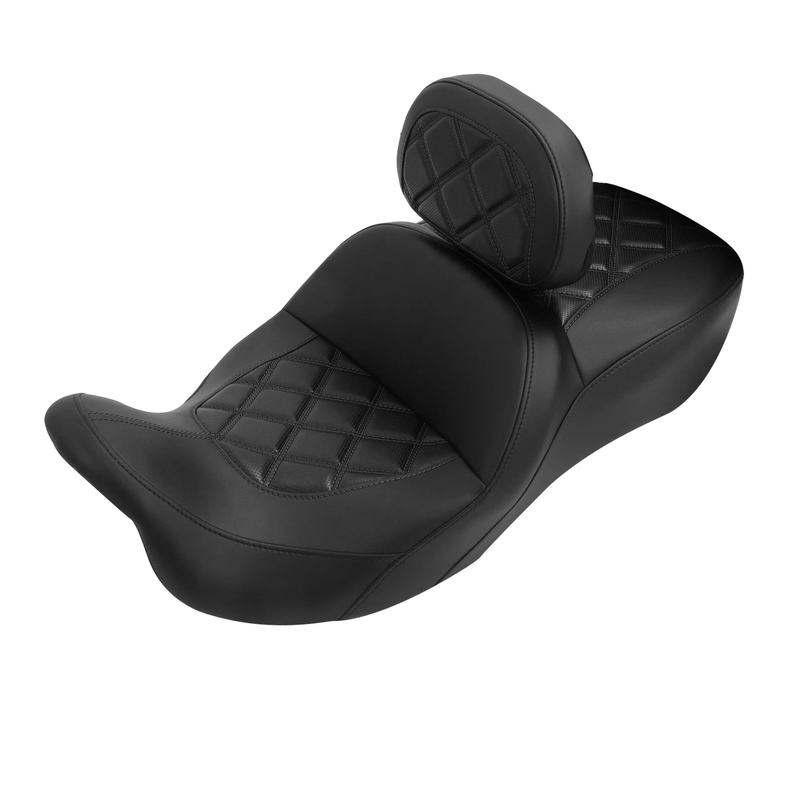 Driver Passenger Seat & Rider Backrest for Harley Street Glide (2009–2023)