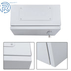 NEMA 4X Enclosure Box for Outdoor Electrical Junction (12x10x6", IP56)