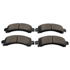 Set of 4 Akebono Rear Ceramic Disc Brake Pads for Chevrolet GMC Cadillac