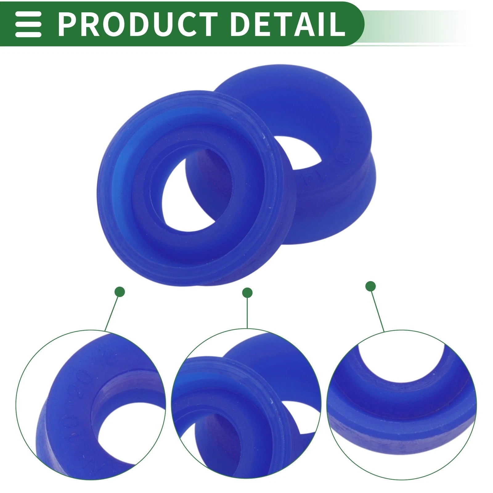 Set of 10 Oil Seal Ring 10x20x8mm for Rotary Shaft (High Pressure)