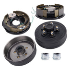 Trailer Hub Drum Kits 5 on 4.5 with 10"x2-1/4" Electric Brakes for 3500 lbs Axle