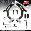 Set of 10 Suspension Control Arms Tie Rod End Links for Ford Explorer (2011–2017)