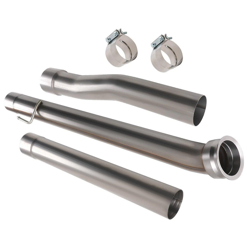 4" Exhaust Pipe Kit for Dodge Ram 2500/3500 2019–2024 T-409 Stainless Steel