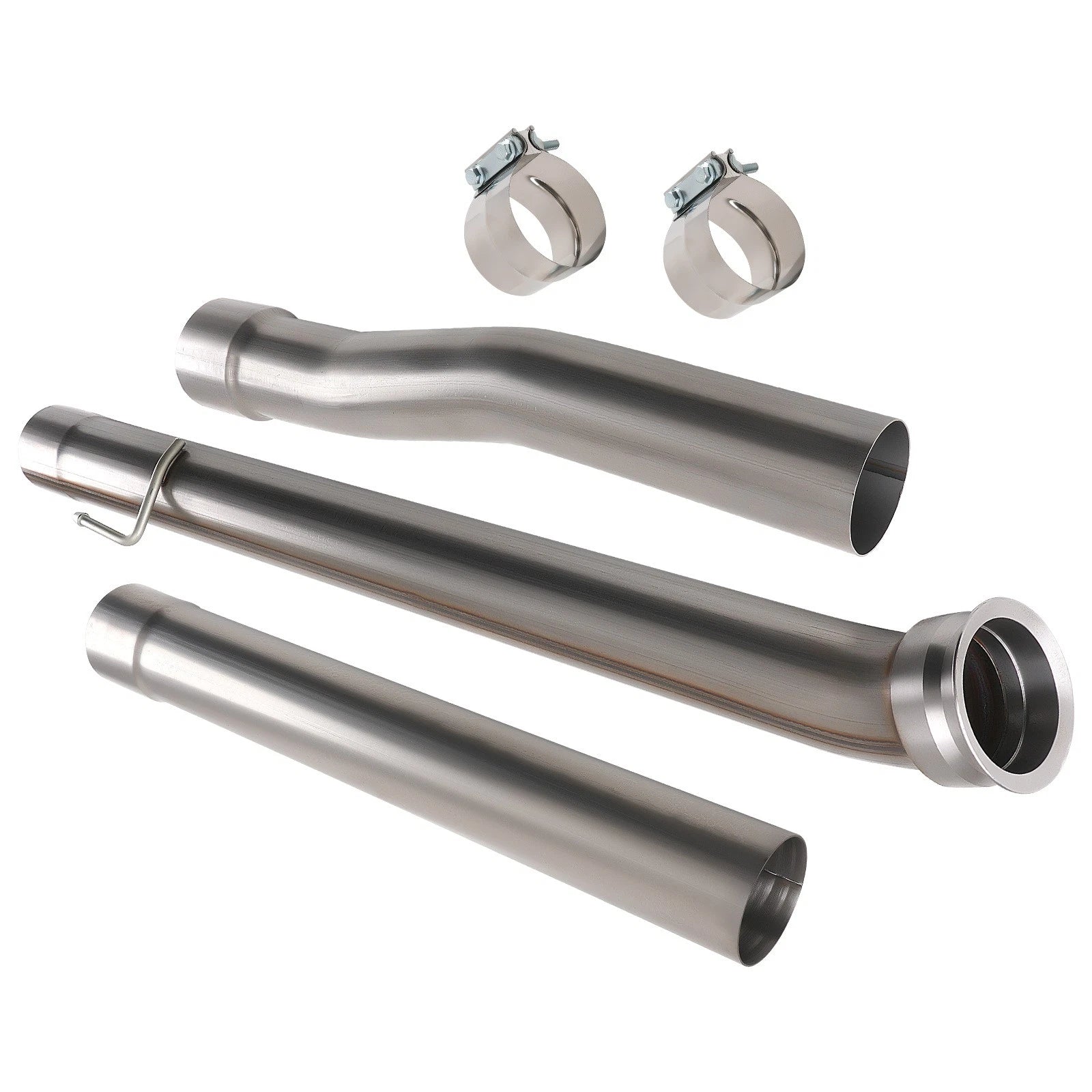 4" Exhaust Pipe Kit for Dodge Ram 2500/3500 2019–2024 T-409 Stainless Steel