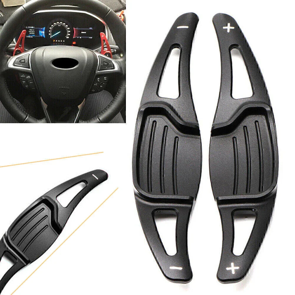 Steering Wheel Shift Paddle Shifter Extension Black for Ford Mondeo, Taurus, Edge (2007-2023)
